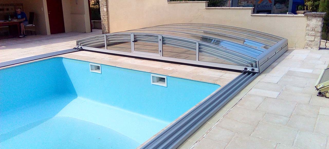 Poolabdeckung Campana Mini-Mobil V3