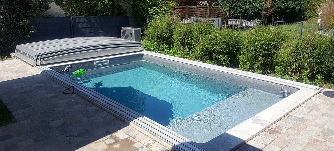 Poolabdeckung Campana Mini-Mobil V3