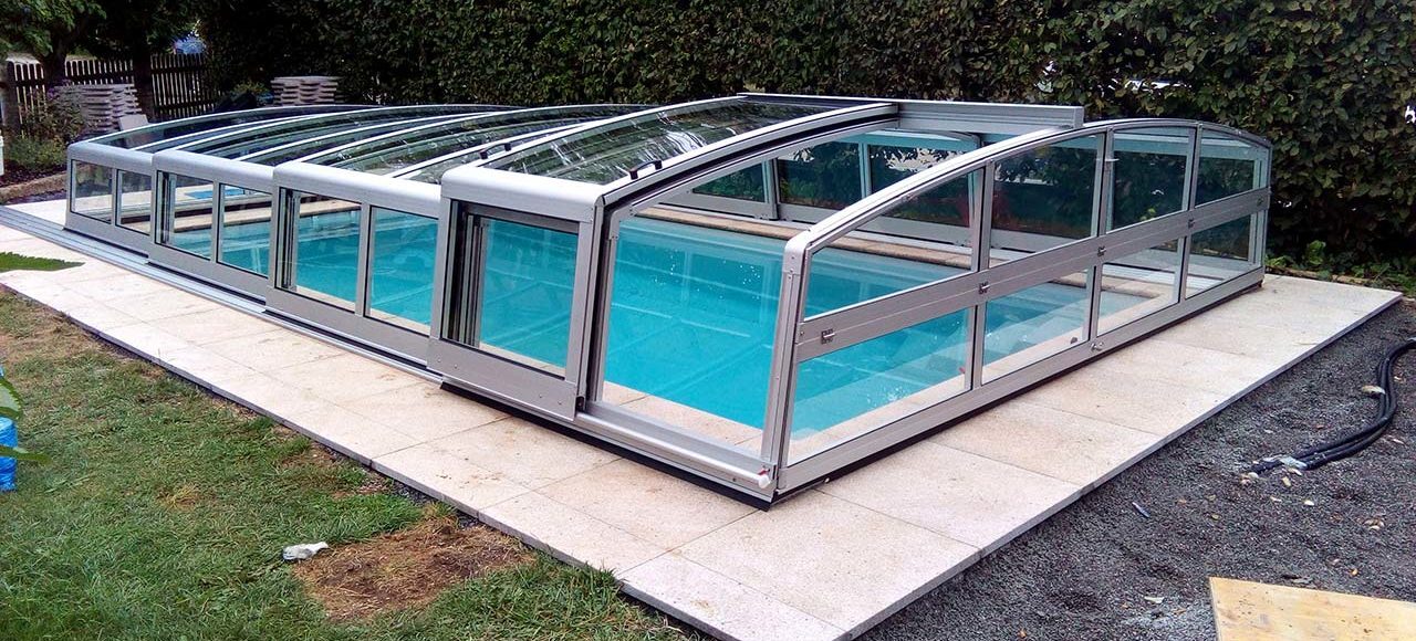 Poolüberdachung Campana Mini-Mobil V2